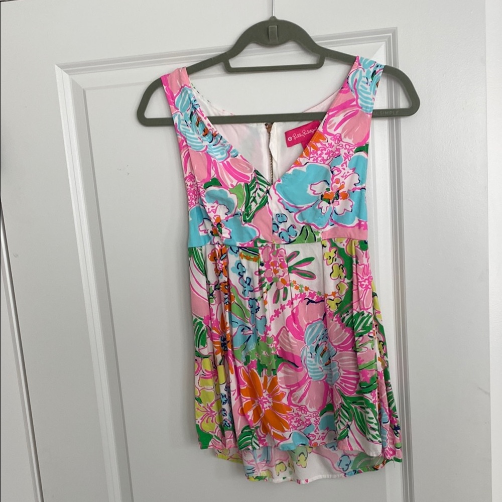 Colorful Floral Women's Top